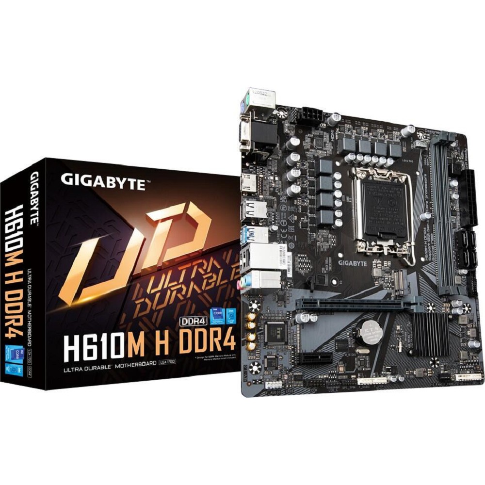 Biostar H610MH {Socket 1700, IntelH610, 2xDDR4-3200, D-SUB+HDMI, 1xPCI-Ex16, 1xPCI-Ex1, 4xSATA3, 1xM.2, 8 Ch Audio, GLan, (4+4)xUSB2.0, (2+2)xUSB3.2, 1xPS/2, mATX} RTL