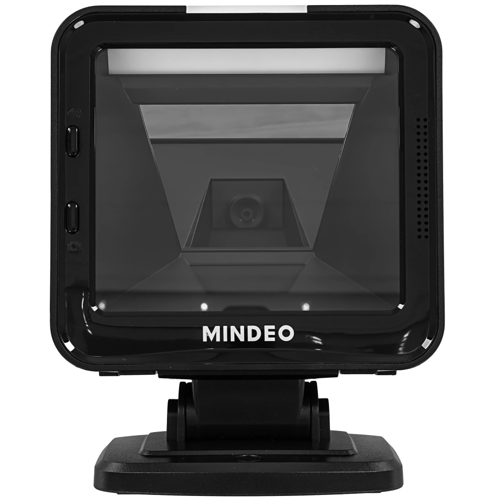 MINDEO MP8610 USB Сканер ШК с подставкой (презентационный, 2D имидж, черный)