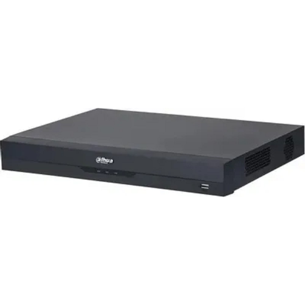 DAHUA DHI-NVR5216-EI 16-канальный IP-видеорегистратор 4K, H.265+, видеоаналитика, входящий поток до 384Мбит/с, 2 SATA III до 16Тбайт