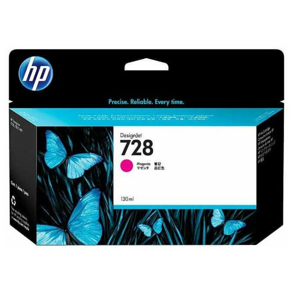 HP F9K16A Картридж №728, Magenta {DJ T730/830 (300 мл.)}