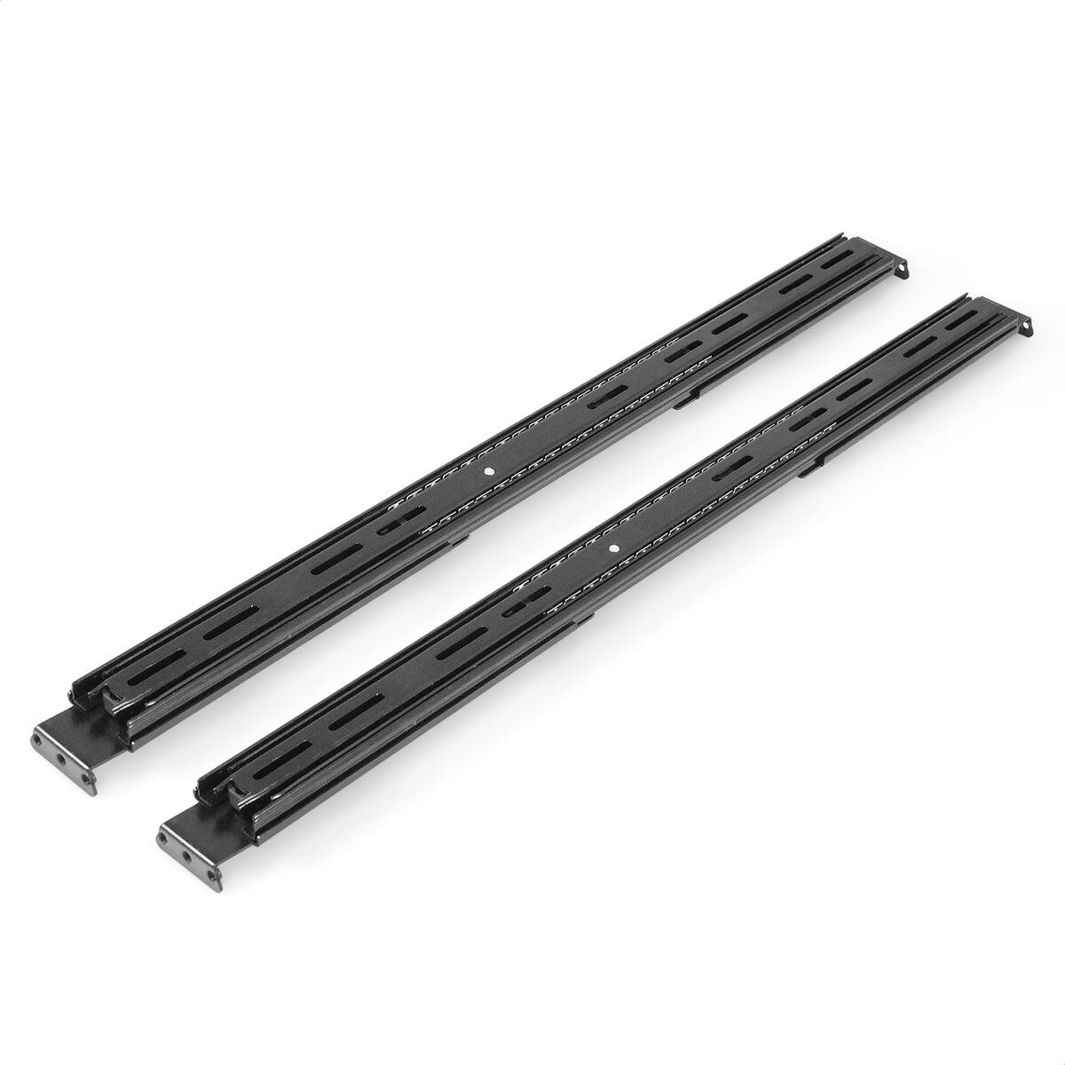 Exegate EX300143RUS Телескопические направляющие ExeGate RU-550-22"-M для корпусов 1U, комплект 2 шт. (рельсы/салазки для серверных корпусов, установочный размер 550-700 мм, высота 44 мм, длина в слож