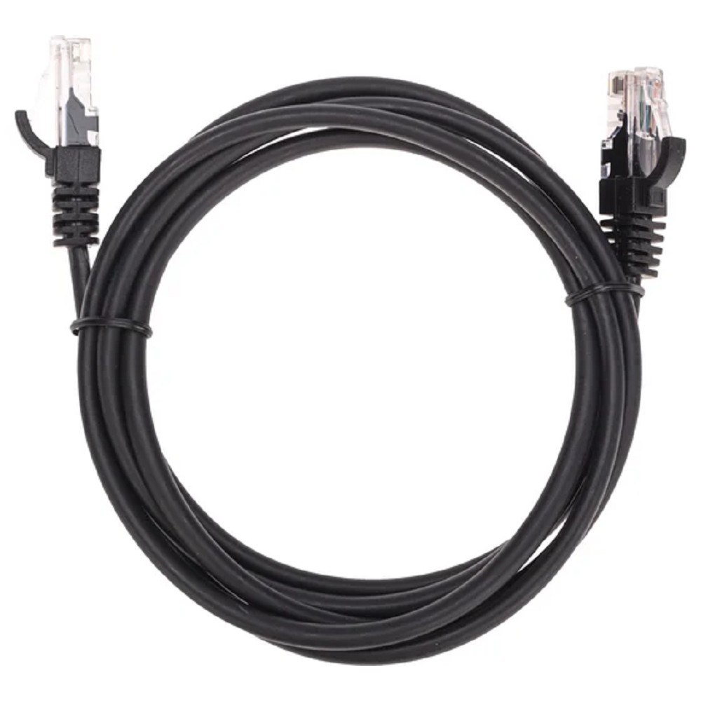 Rexant (02-0102-105) Патч-корд U/UTP, CAT 5e, RJ45-RJ45, 26AWG, LSZH, черный, 1,5м