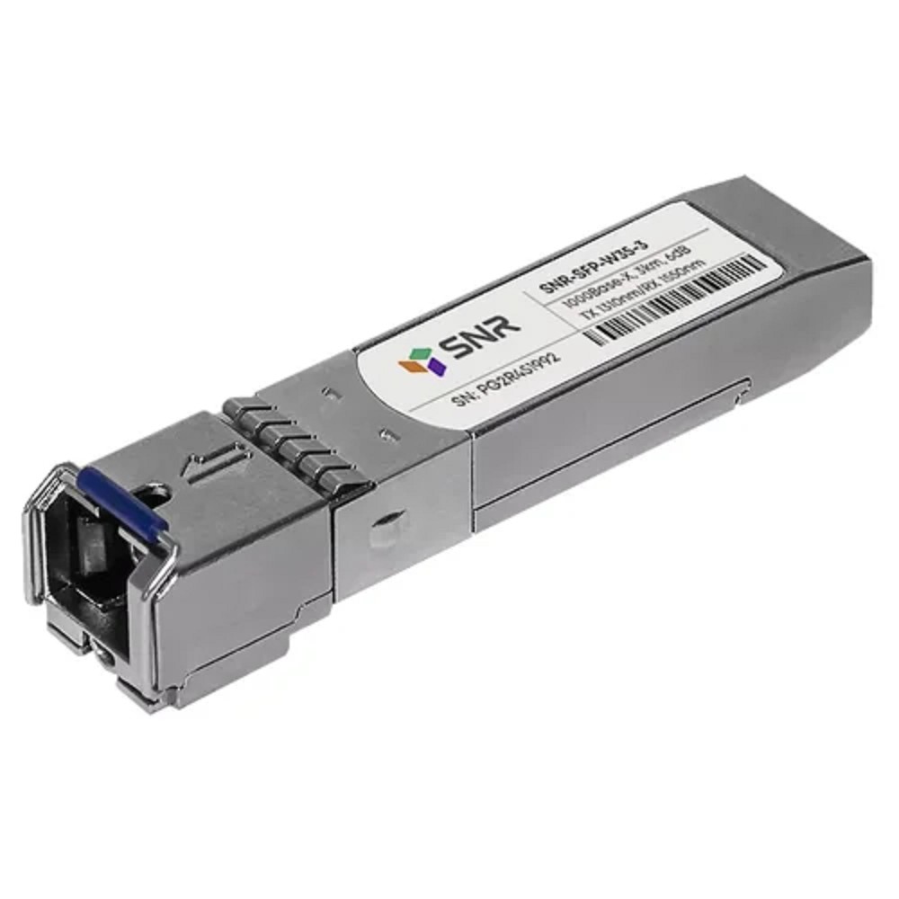 SNR SNR-SFP-W35-3-I Модуль SFP WDM, дальность до 3км (6dB), 1310нм, индустриальный