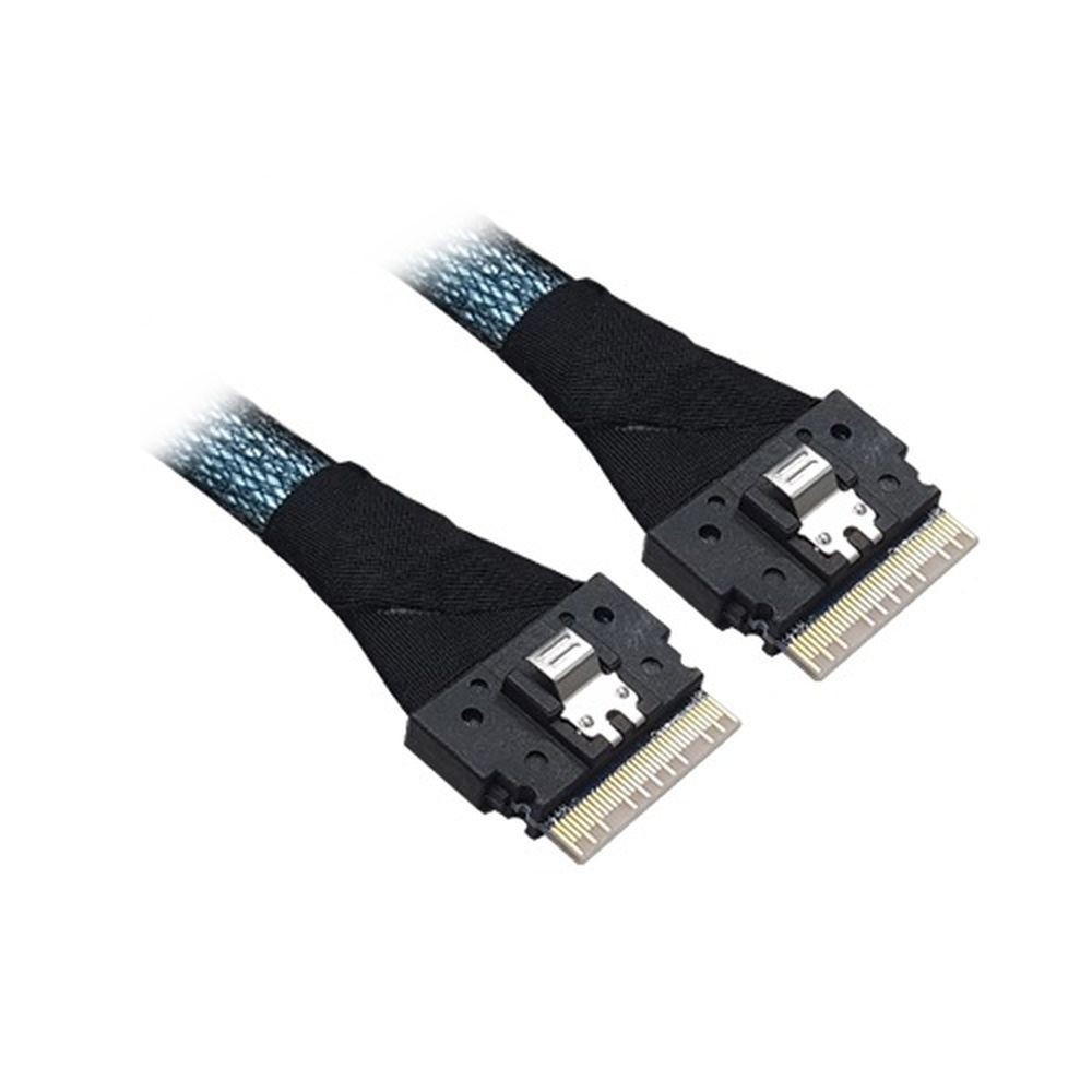Кабель ACD-60007-MD-20CM Slimline SASx8 (SFF8654) -to- Slimline SASx8 (SFF8654), 20CM 