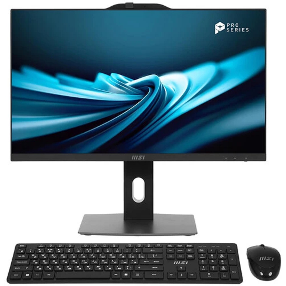 MSI Pro AP242P 14M-685XRU [9S6-AE0621-847] Black 23.8" {FHD i5 14400(2.5Ghz)/8192Mb/512PCISSDGb/UHD Graphics 730/noOS + Wireless KB}