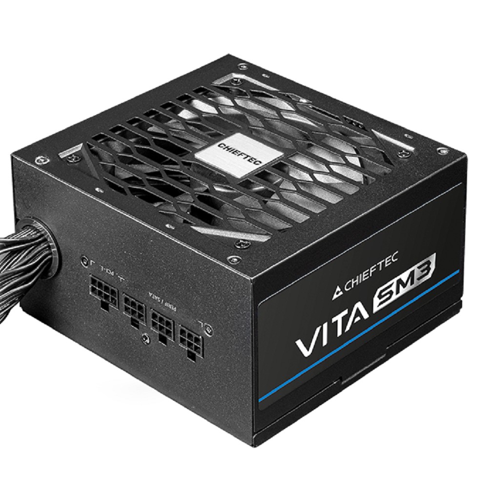 Повреждение упаковки Chieftec Vita SM3 BPX-850C (ATX 3.1, 850W, 80 PLUS BRONZE, Active PFC, 120mm fan, Semi-modular Cable Management) Retail