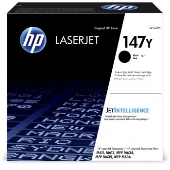 Картридж HP W1470Y 147Y лазерный черный экстраповышенной ёмкости (42000 стр)