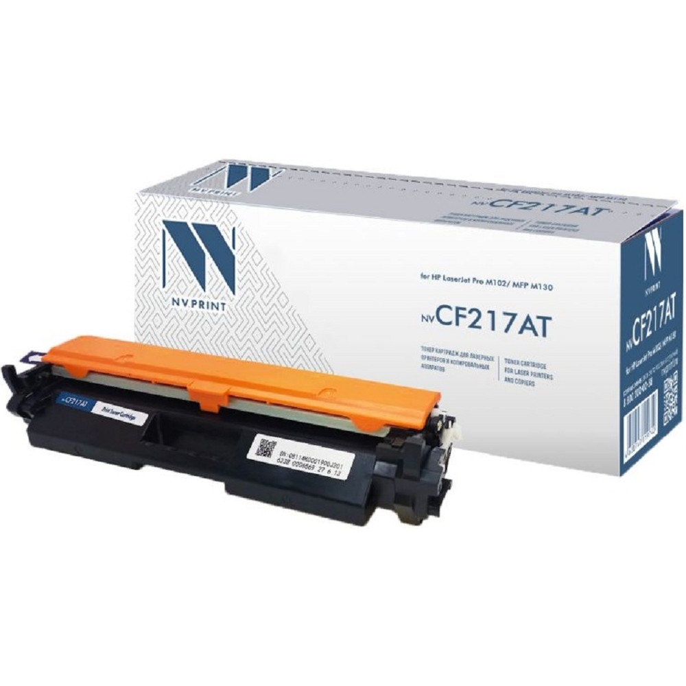 NV Print  CF217A Тонер-картридж для HP LaserJet Pro M102w/M130fw (1600k) (с чипом)