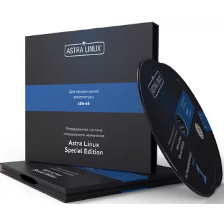 Astra Linux Special Edition для 64-х разрядной платформы на базе процессорной архитектуры х86-64, «Максимальный» («Смоленск»), РУСБ.10015-01 (ФСТЭК), электронно, серверная до 2х сокетов, ТП 1 на 12 м 