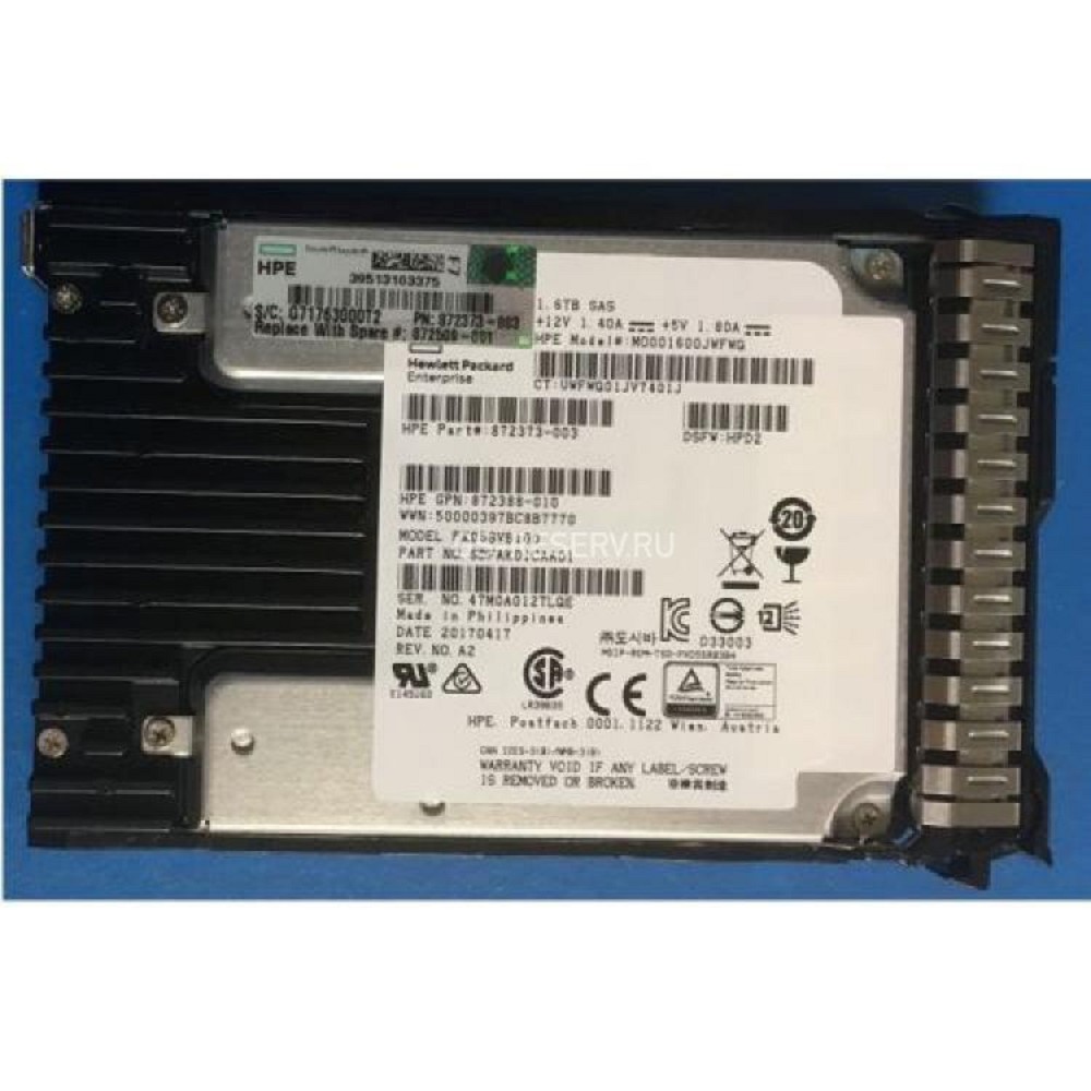 Hp MO001600JWFWQ для MSA 2052