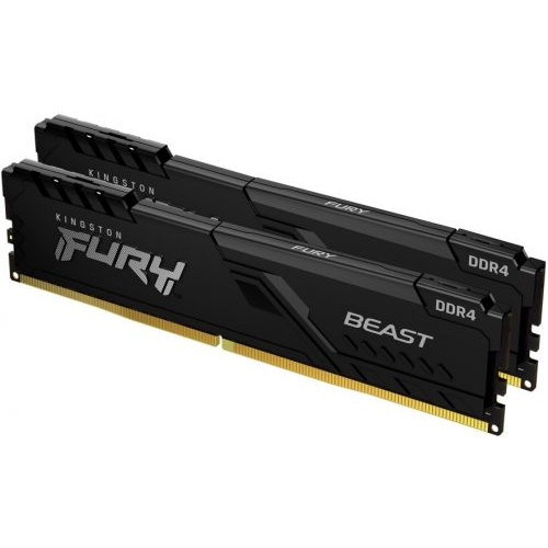 Kingston DDR4 DIMM 64GB 3600MHz CL18 (Kit of 2) FURY Beast Black KF436C18BBK2/64