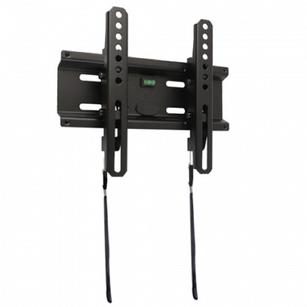 Kromax FLAT-6 new black, наст. для TV 15"-47", max 35 кг, 1 ст св., нак. +3°-10°, от ст. 42 мм, max VESA 200x200 мм.