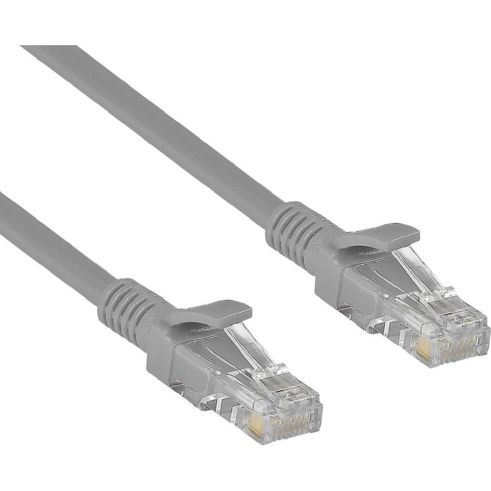 Exegate EX169510RUS Патч-корд UTP-RJ45-RJ45-5e-10M-GY, UTP, cat.5e, 10м, серый