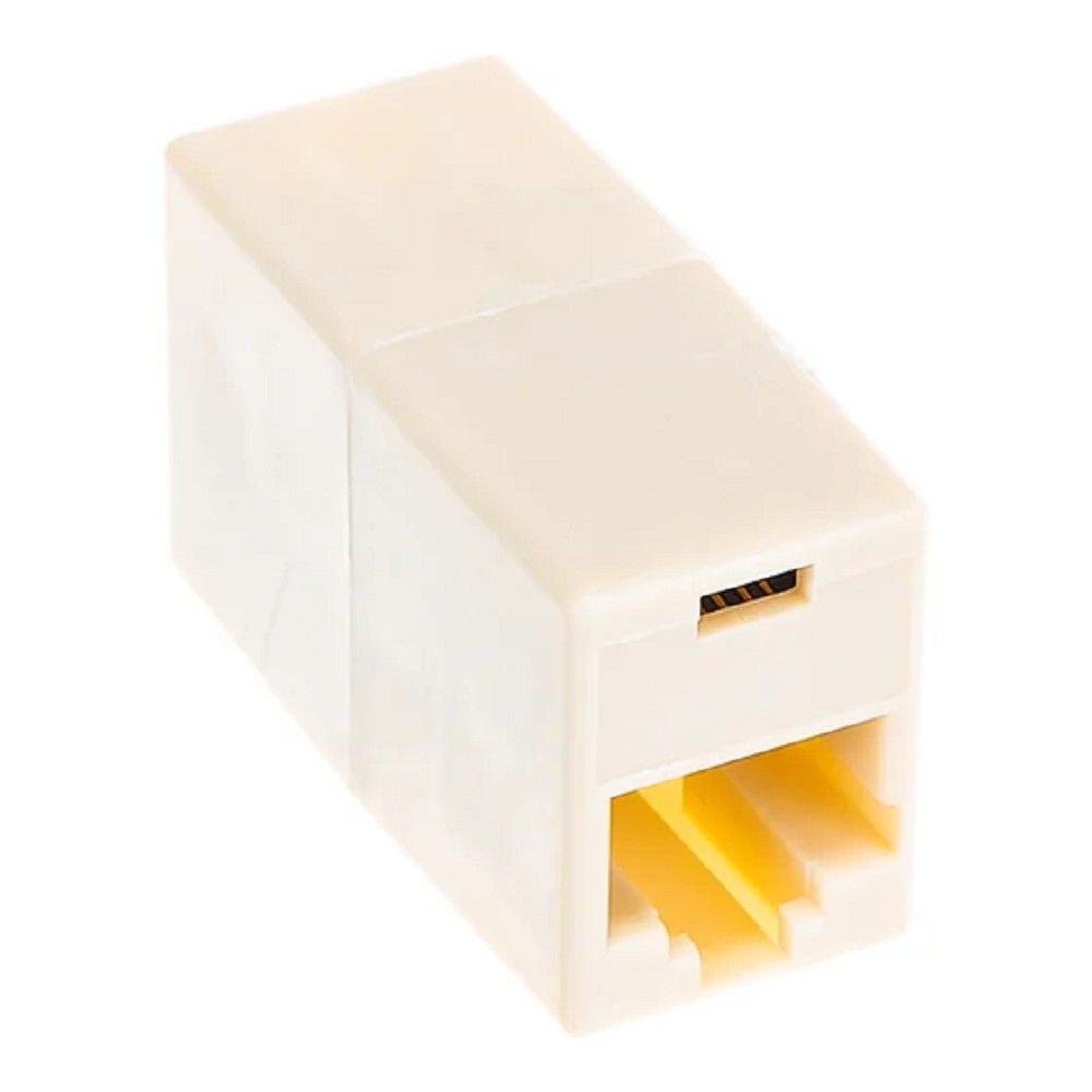 Gembird Соединитель TA350/1 {Модуль RJ-45F/RJ-45F проходной, кат. 5e (VTE7713, TA350/1)}