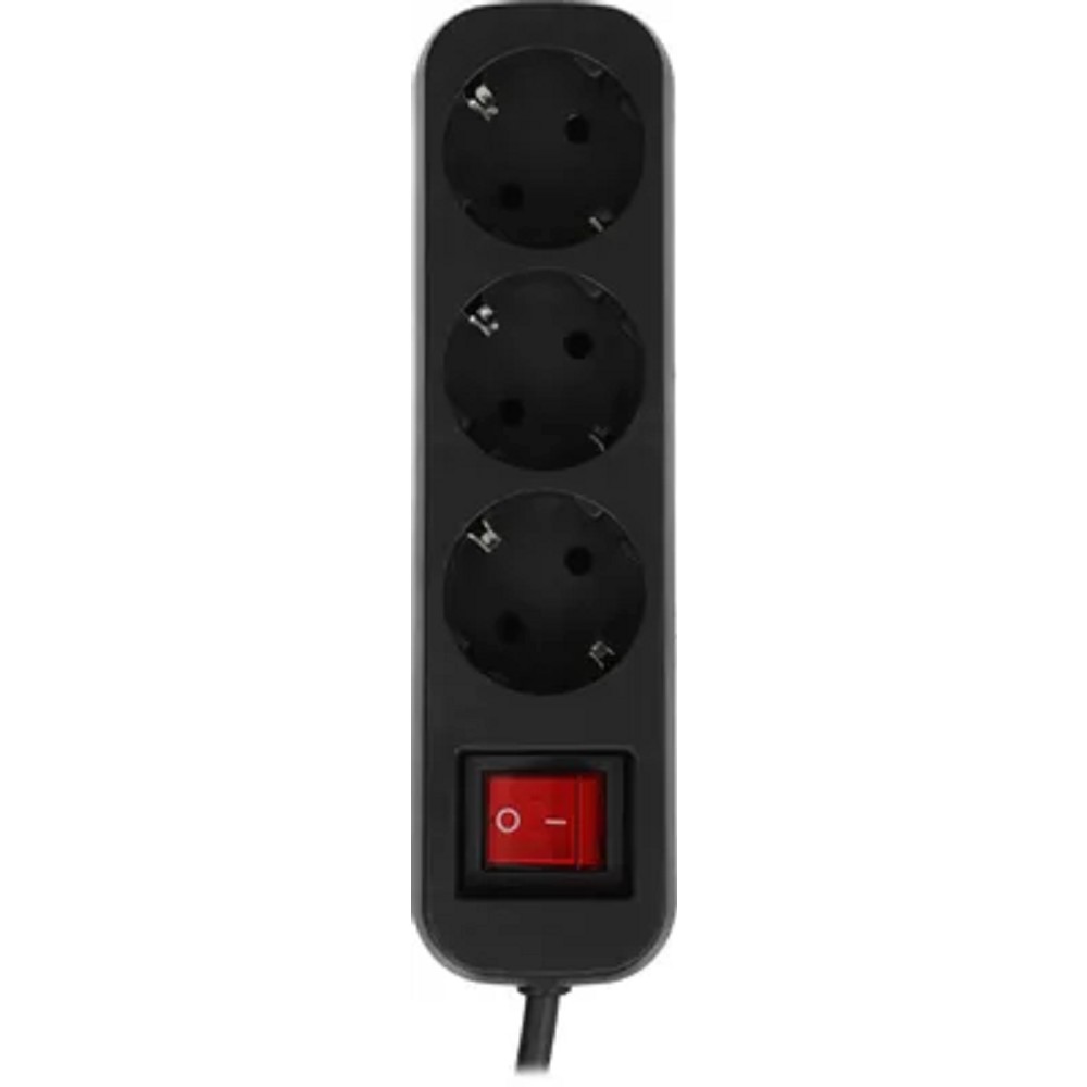 Defender Удлинитель G330 3.0 м, 3 розетки [99334] выключатель, с заземлением
