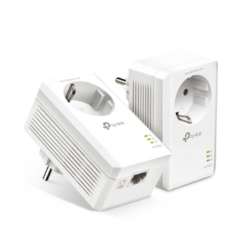 Повреждение упаковки TP-Link TL-PA7017P KIT AV1000 Комплект гигабитных адаптеров Powerline со встроенной розеткой