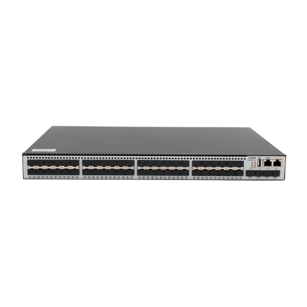 SNR SNR-S2995G-48FX-DC Управляемый коммутатор уровня 3, 48 портов 100/1000Base-X SFP, 4 порта 1/10G SFP+, встроенный БП ~220V AC, RPS 48-60V DC