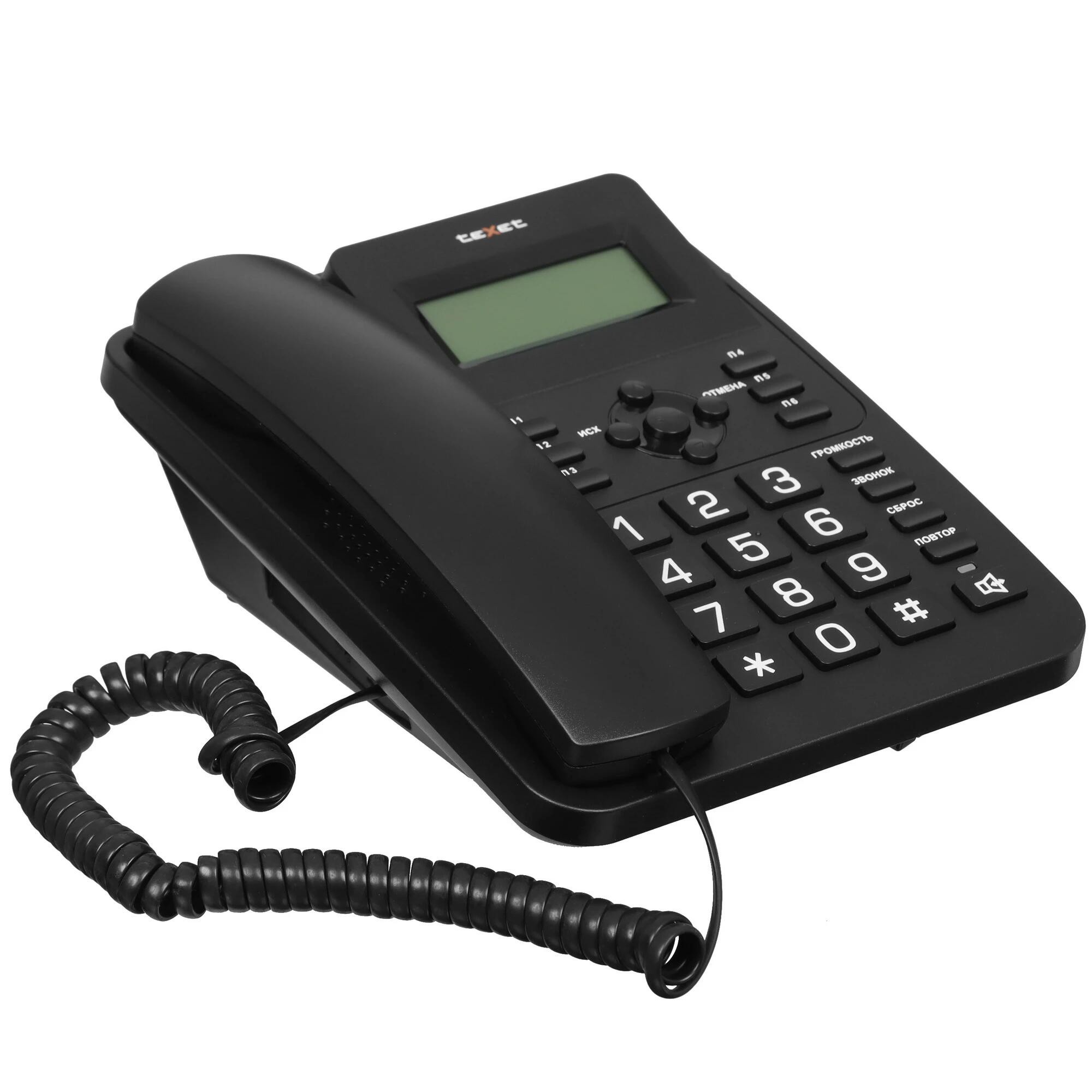 TEXET TX-264 цвет черный