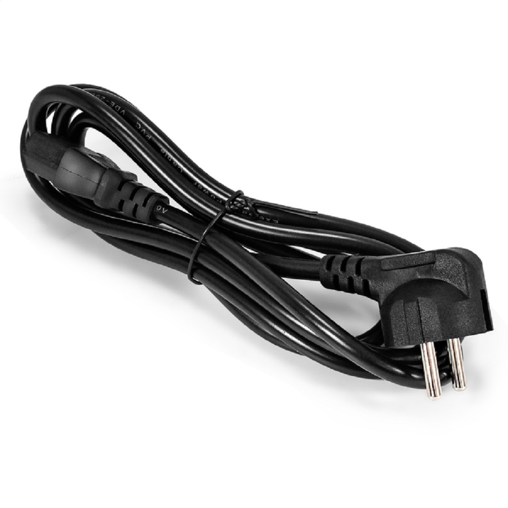 Exegate EP280658RUS Кабель питания ExeGate Power PC-1,8P (Евровилка угловая Schuko->С13) VDE-250V-3*0.5mm2, медь, 6A, черный, 1.8м.