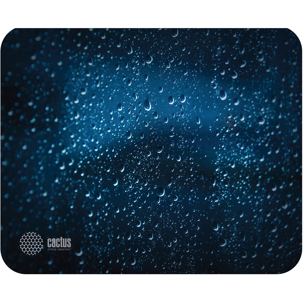 Коврик для мыши Cactus Water Drops 220x180x2мм (CS-MPC-P05XS)
