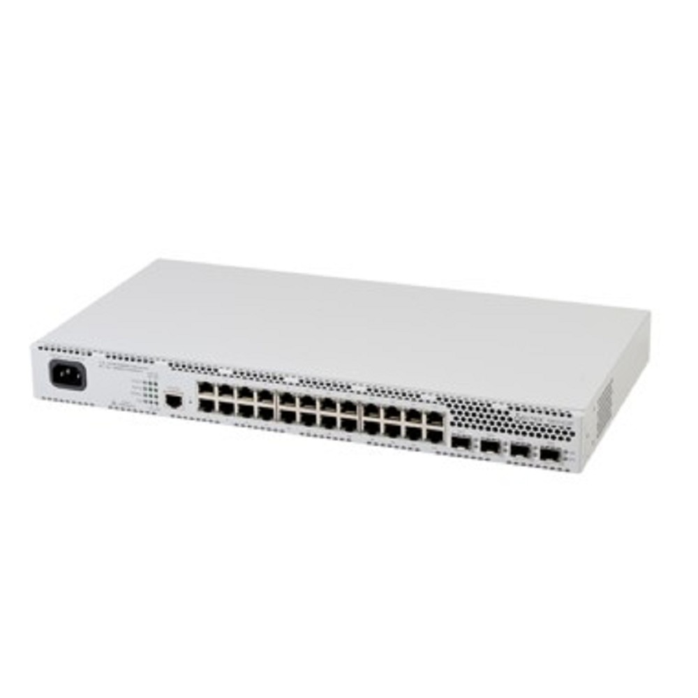 ELTEX MES2424P AC Ethernet-коммутатор 24 порта 10/100/1000BASE-T (PoE/PoE+), 4 порта 1000BASE-X/10GBASE-R, L3, 220В AC
