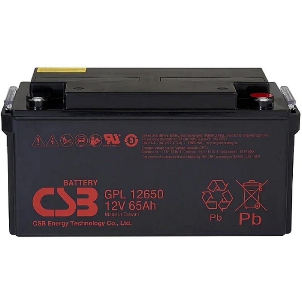 CSB Батарея GPL12650 (12V 65Ah)