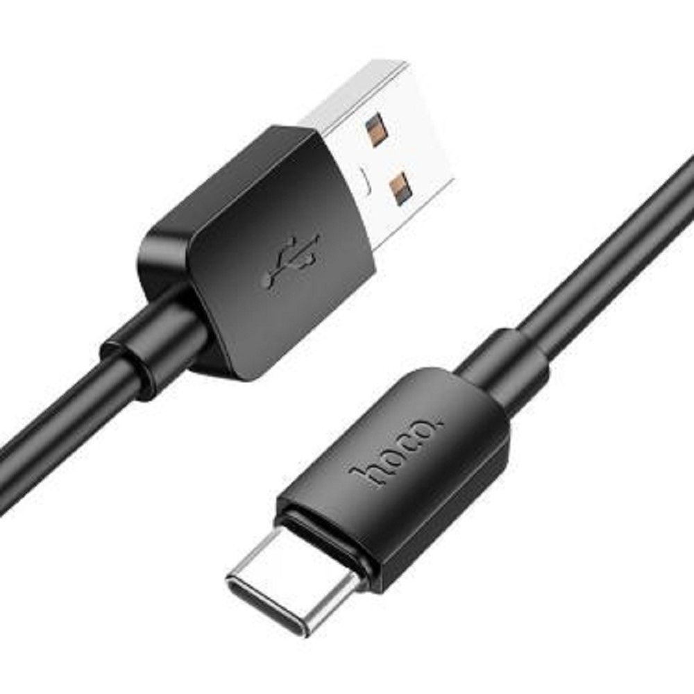 HOCO X96/ USB кабель Type-C/ 1m/ 3A/ Black