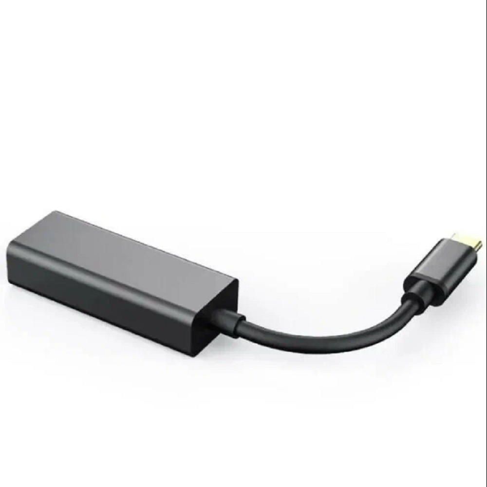 Telecom <TU320M> Кабель-переходник USB 3.1 Type-C -->RJ-45 1000Mbps Ethernet, Aluminum Shell, 0.15м [6926123470442]
