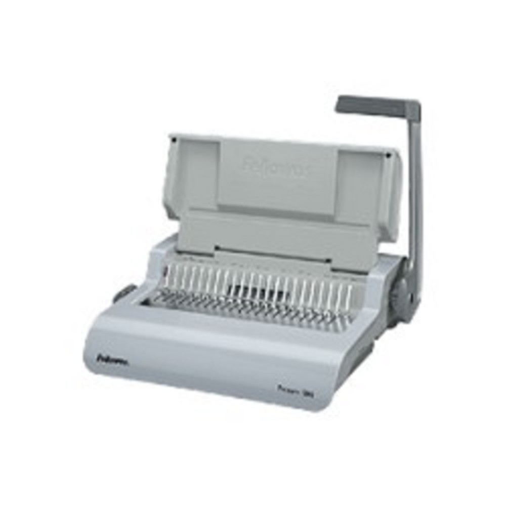 Fellowes Переплетчик PULSAR+ FS-5627601 {на пластиковую пружину, сшивает до 300 лст., перфорирует 17 лст.}