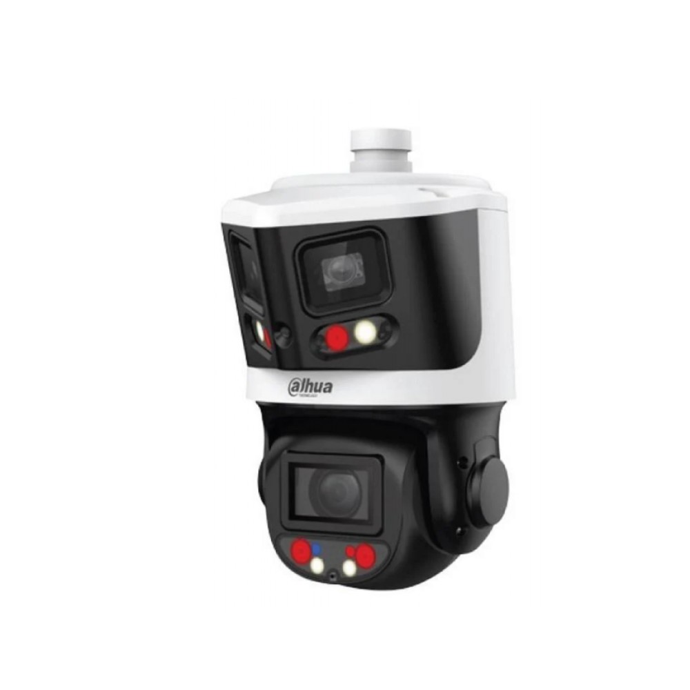 DAHUA DH-SDT3E410-8P-MB-A-PV1-0280 Уличная купольная PTZ IP-видеокамера с панорамным модулем, активным сдерживанием и ИИ 1/2.8" 8Мп CMOS