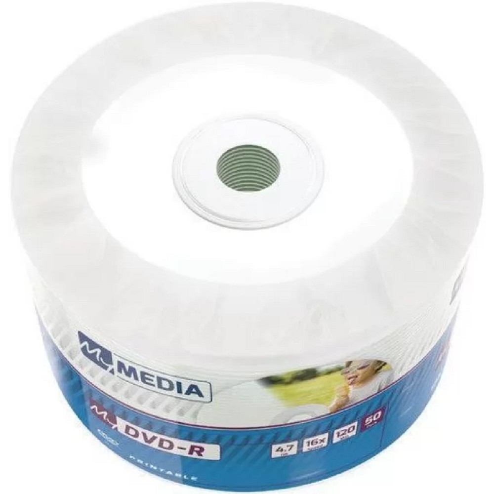 Диски MyMedia DVD-R 4.7Gb 16x Pack wrap (50шт) Color Printable (69202)