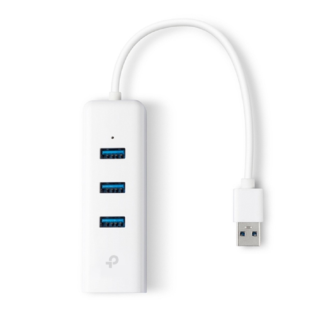 Поврежденная упаковка TP-Link UE330 3-портовый концентратор и гигабитный адаптер USB 3.0