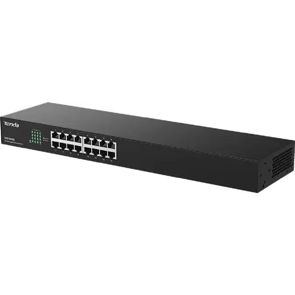 TENDA TEG1016G Коммутатор в стойку 16-Ports 10/100/1000 Base-T Gigabit Switch