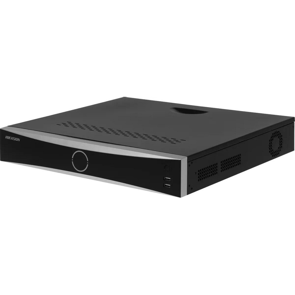 HIKVISION DS-7732NXI-K4(E) 32-х канальный IP-видеорегистратор Видеовход: 32 канала; аудиовход: двустороннее аудио 1 канал RCA; видеовыход: 1 VGA до 1080Р, 1 HDMI до 4К; аудиовыход: 1 канал RCA
