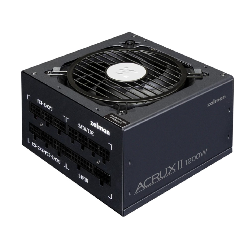 Zalman <ARX2>ZM1200-ARX2  <1200W, PCIe 5.1, ATX v3.1, FCM, 80+ Platinum, Retail>