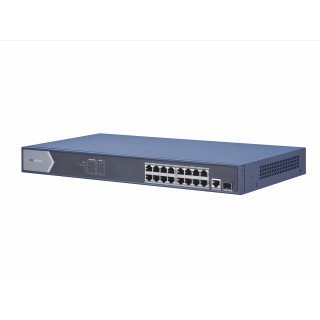 HIKVISION DS-3E0518P-E/M 16 RJ45 1000M PoE с грозозащитой 6кВ