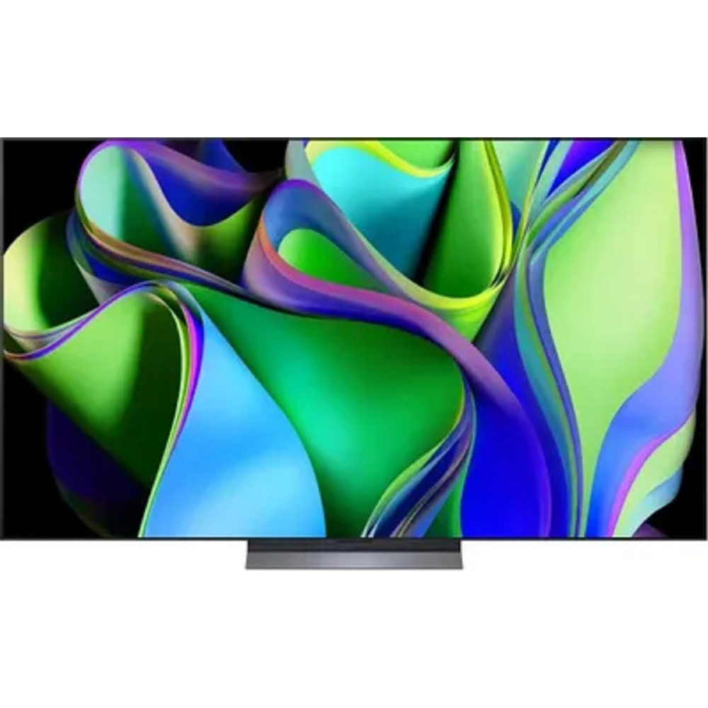 LG 77" OLED77C5RLA.ARUG черный/серебристый 4K Ultra HD 120Hz DVB-T DVB-T2 DVB-C DVB-S2 USB WiFi Smart TV