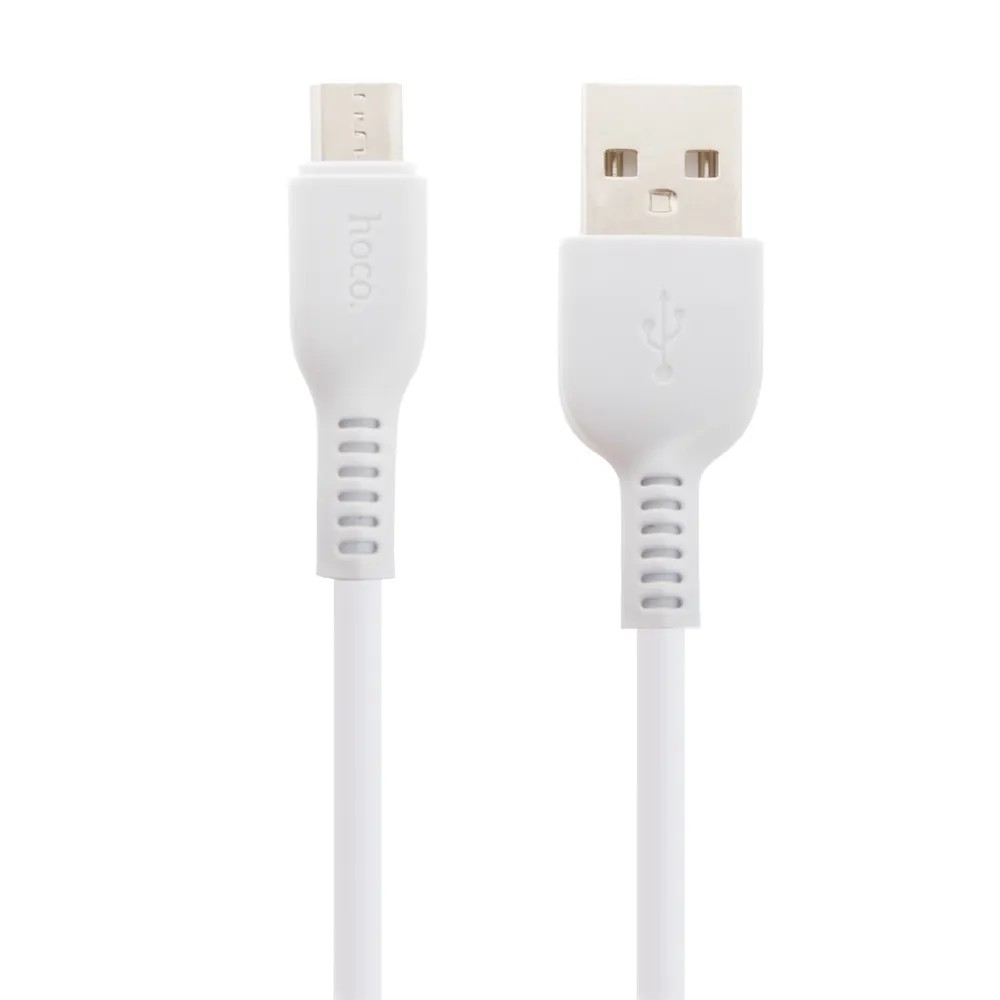 HOCO HC-68891 X20/ USB кабель Micro/ 2m/ 2A/ White 