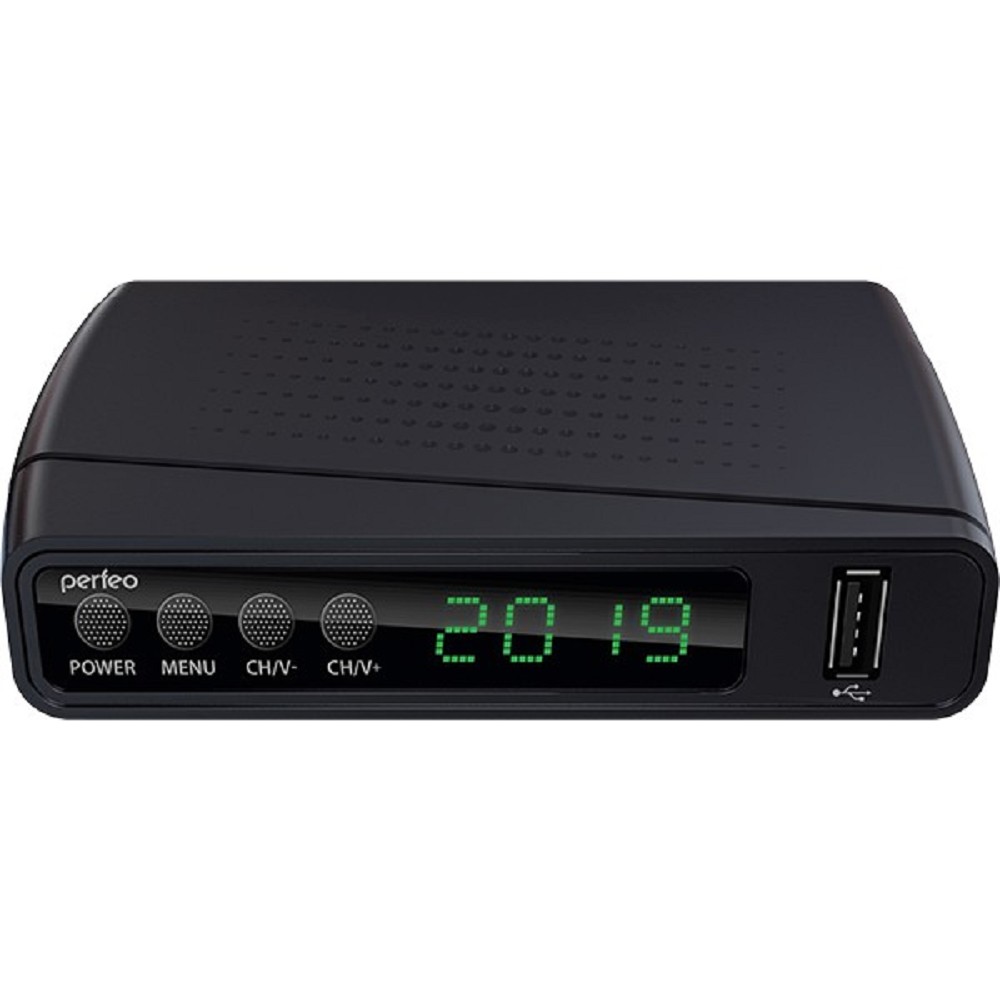 Повреждение упаковки Perfeo DVB-T2/C приставка "STREAM" для цифр.TV, Wi-Fi, IPTV, HDMI, 2 USB, DolbyDigital, пульт ДУ [PF_A4351]