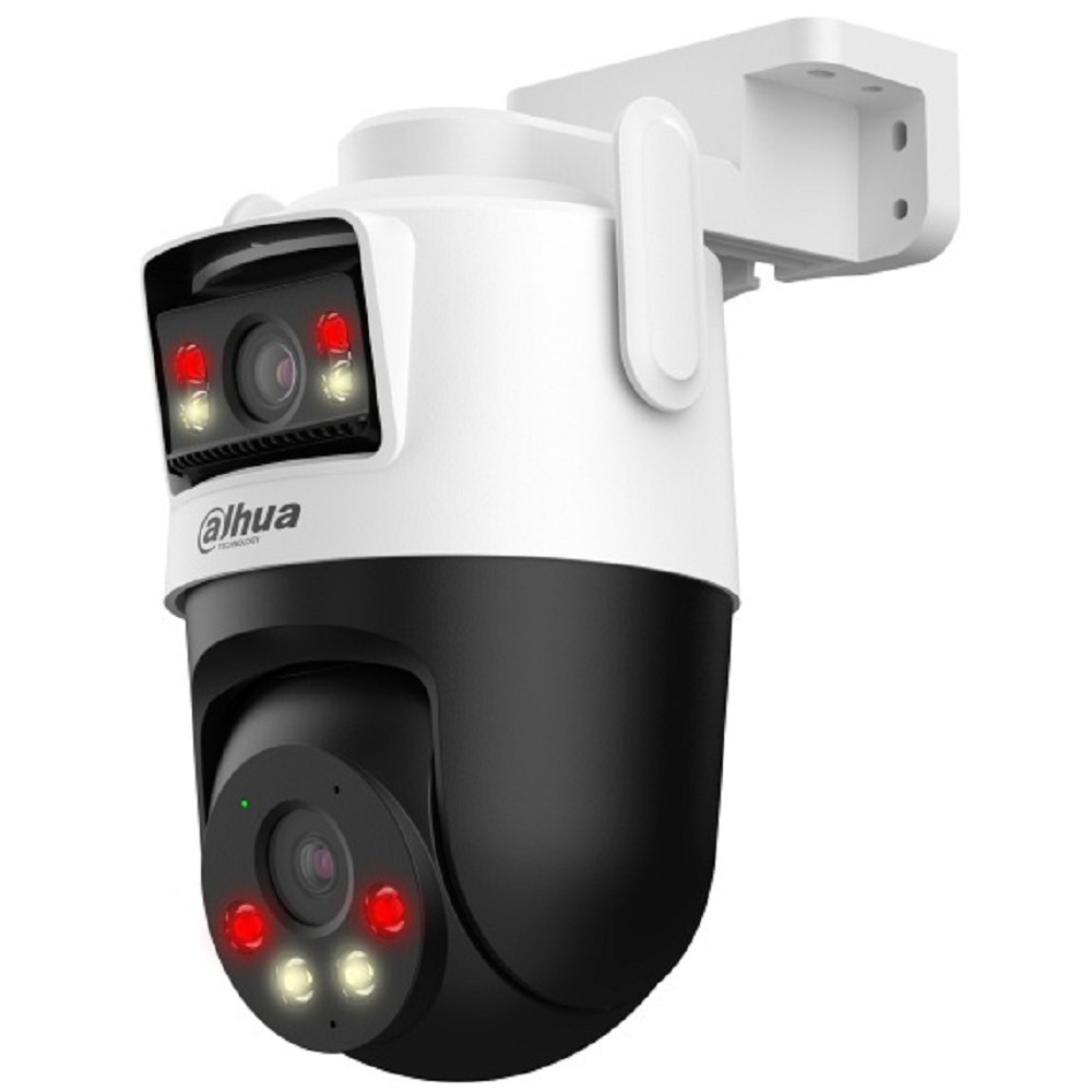 DAHUA DH-P3D-3F-PV (DH-IPC-P3DP-3F-PV-0280B/0600B) Мини-PT IP-видеокамера с панорамным модулем с Wi-Fi 3Мп;1/2.8" CMOS;2.8/6.0мм;обнаружение людей,транспорт;ИК 30/50м, LED 20/40м;микрофон+динамик