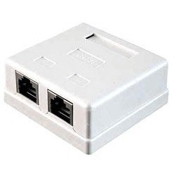 Hyperline CA-8P8C-C5e-WH Проходной адаптер RJ-45(8P8C), категория 5e