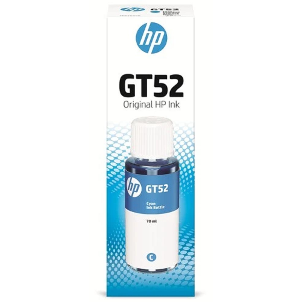 HP M0H54AE Чернила  GT52 Голубой {GT5810/5820 (8000 стр) (70 мл)}