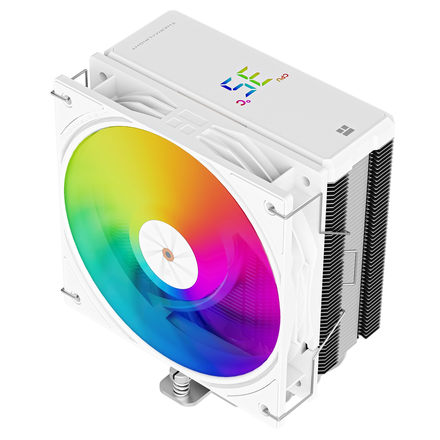Thermalright Кулер Assassin X 120 R Digital ARGB White  LGA115X/1200/1700/1851/AM4/AM5 (120mm ARGB PWM Fan, 4 тепл. трубки 6мм) / TRAX120RDAW