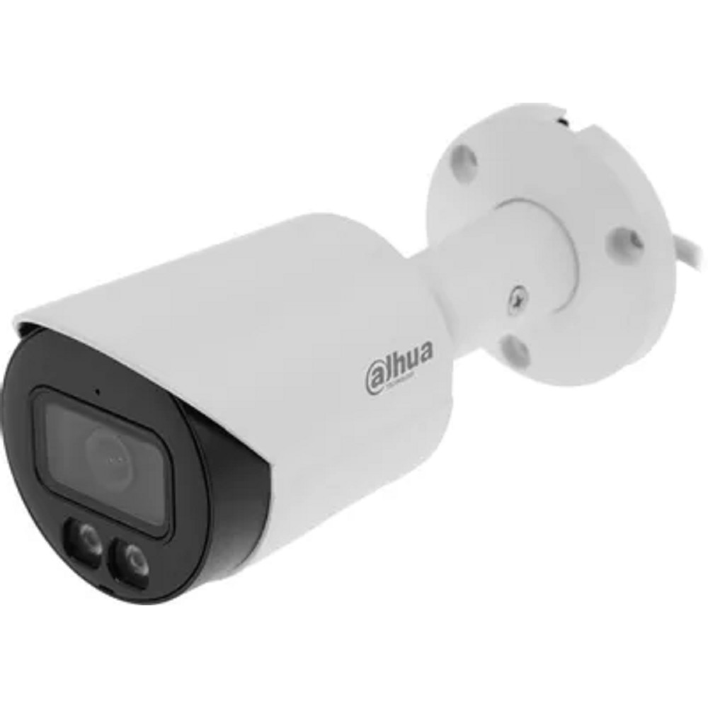Повреждение упаковки DAHUA DH-IPC-HFW2449SP-S-IL-0280B Уличная цилиндрическая IP-видеокамера SmartDualLight 4Мп, 1/2.9” CMOS, объектив 2.8мм, видеоаналитика, микрофон, ИК 30м, LED 30м, IP67, металл