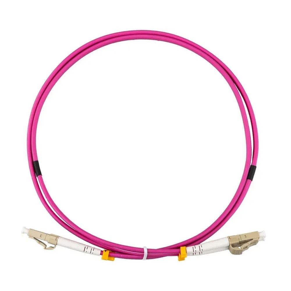 Rexant (50-2611-5)  Патч-корд оптический LC/PC(UPC)-LC/PC(UPC) 50/125 ОМ4 (MM) Duplex 5м