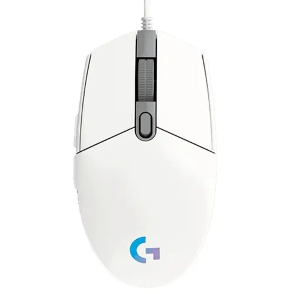 910-005824/910-005809 Мышь Logitech G102 LightSync белый оптическая (8000dpi) USB (6but)