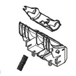 Запчасть для оргтехники KYOCERA Ролик тормозной в сборе Kyocera M3040dn/M3040idn/M3540idn/M3550idn/ FS-2100DN/4100DN/4200DN,4300DN