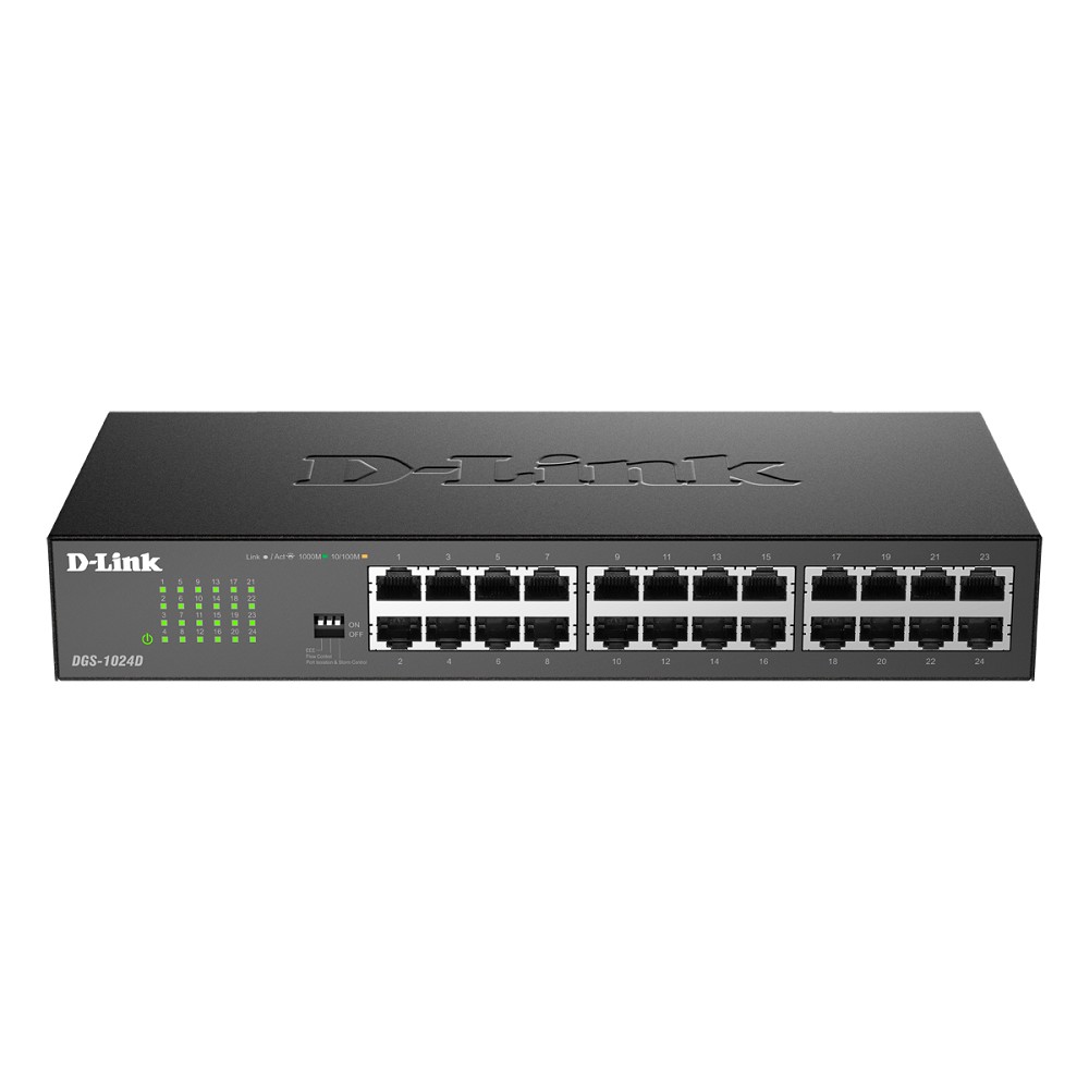 Повреждение упаковки D-Link DGS-1024D/J1A Неуправляемый коммутатор с 24 портами 10/100/1000Base-T 