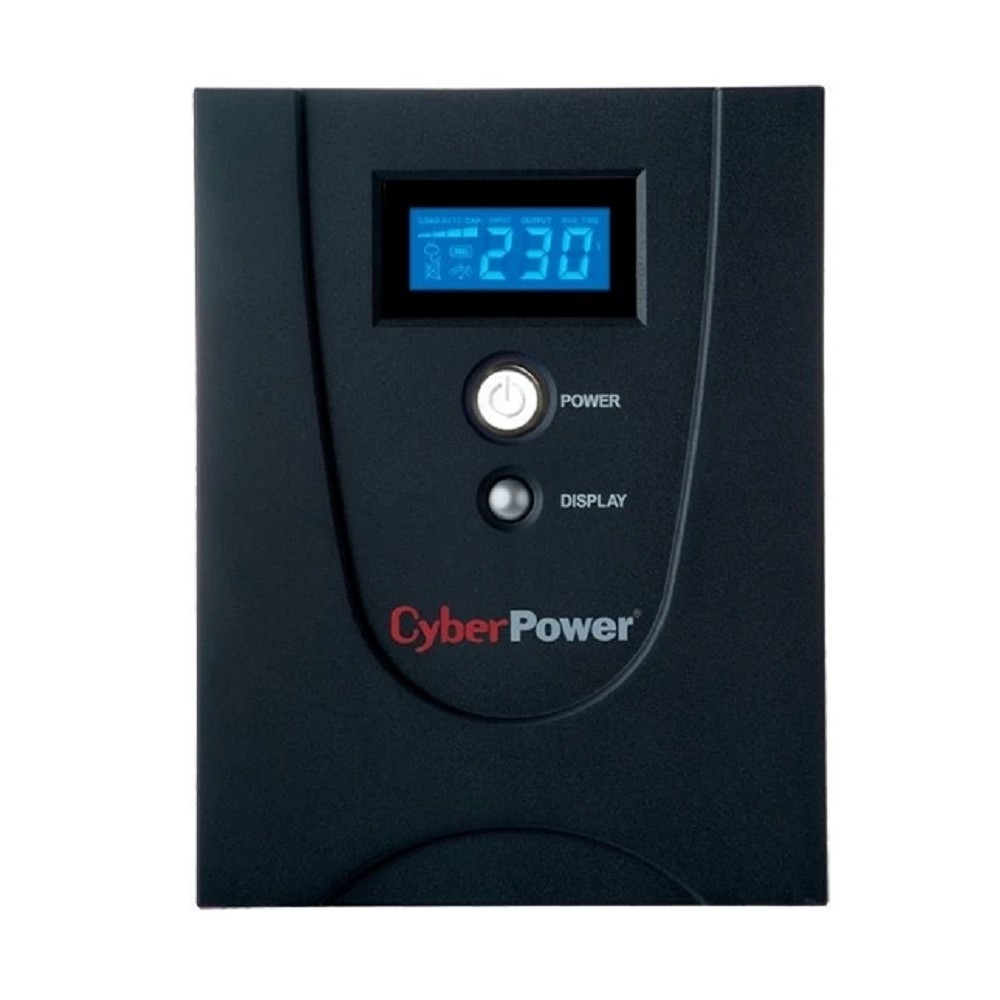 ИБП CyberPower VALUE2200EILCD {Line-Interactive, Tower, 2200VA/1320W USB/RS-232/RJ11/45 (6 С13) 12В/9 Ач х 2} 