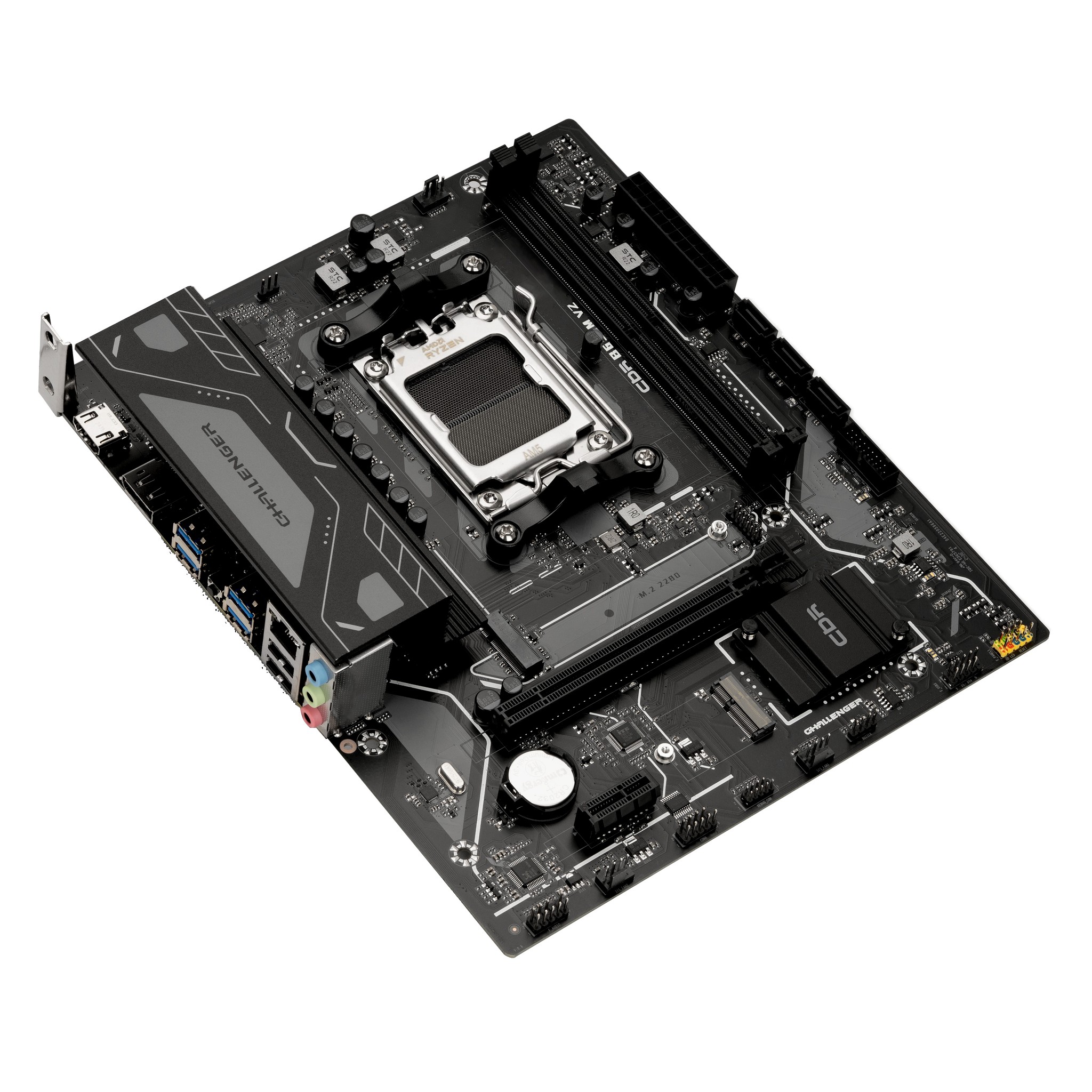 Материнская плата CBR B650M V2 { Chipset B650, Socket AM5, 2*DDR5, mATX, DP+HDMI, 1*PCIEx16,1*PCIEx1,1*M.2 NVME, 3*SATA3, 2*USB 2.0 + 4*USB3.2, LAN 1Gb} OEM